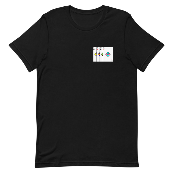 "Playing Cards" Short-Sleeve (Black, Colors)