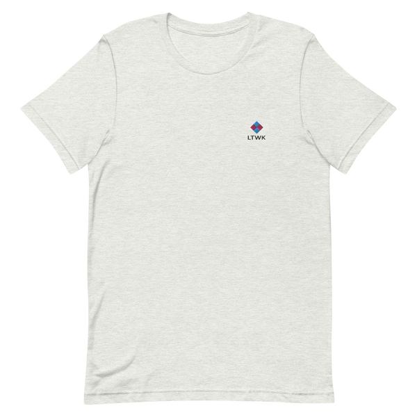 "Diamond Design" Embroidered Short-Sleeve (Light Colors)