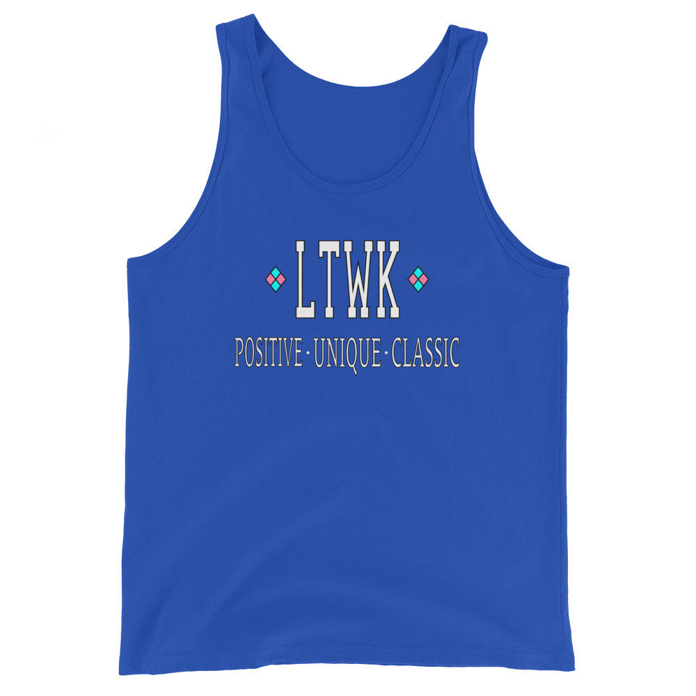 "Classic Design" Tank Top (Red/Blue)