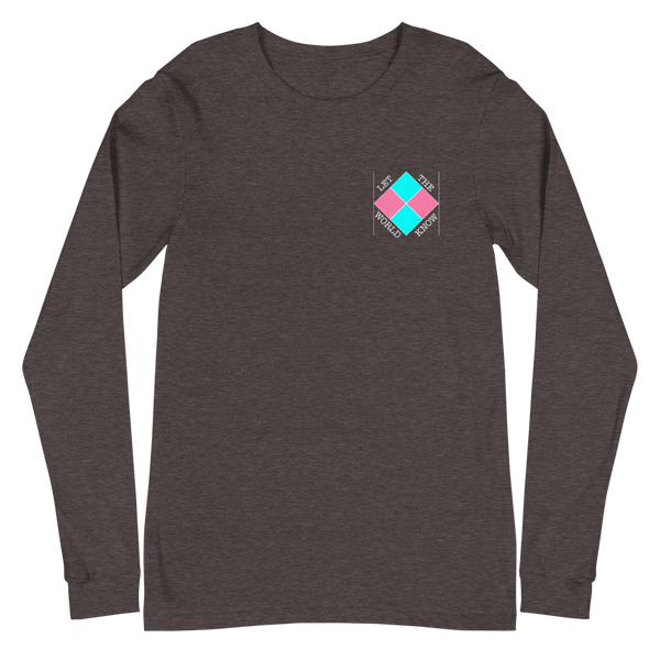 "Diamond Design" Long-Sleeve (Dark Colors)