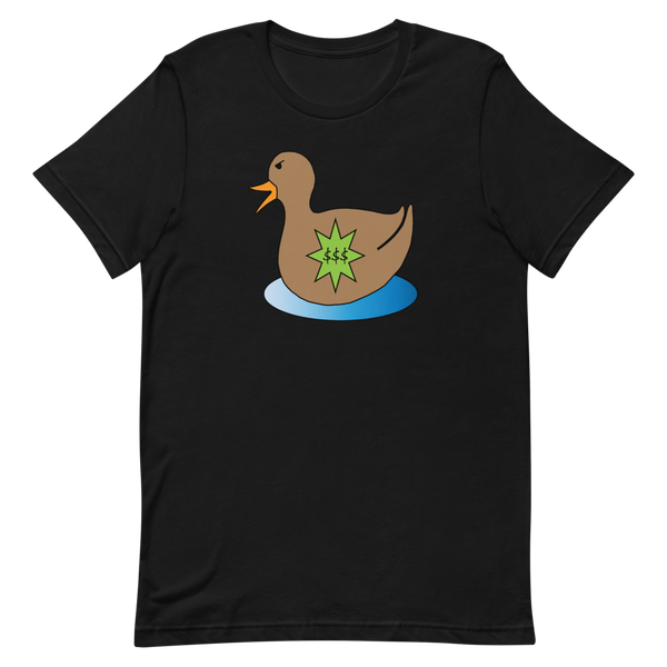 "Wealthy Duck" Short-Sleeve (Black/White, Colors)