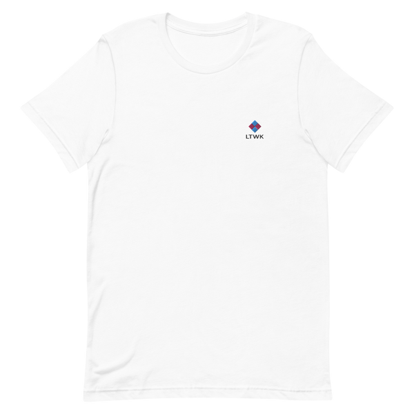 "Diamond Design" Embroidered Short-Sleeve (Light Colors)