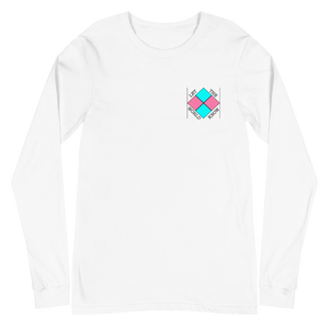 "Diamond Design" Long-Sleeve (Light Colors)